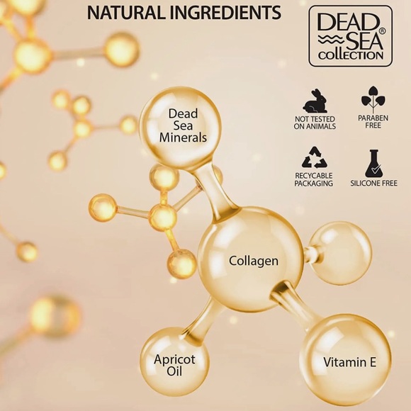 🆕 Dead Sea Collection Anti-Wrinkle Night/Face Cream with Collagen, 1.69 fl.oz - Picture 3 of 7